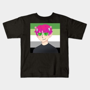 Saiki Aro Pride Kids T-Shirt